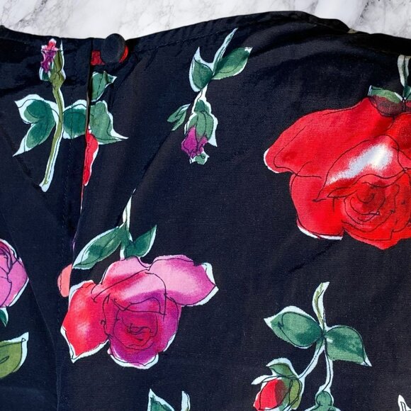 VTG Metropolitan NY Roses Mini Dress - Picture 5 of 11